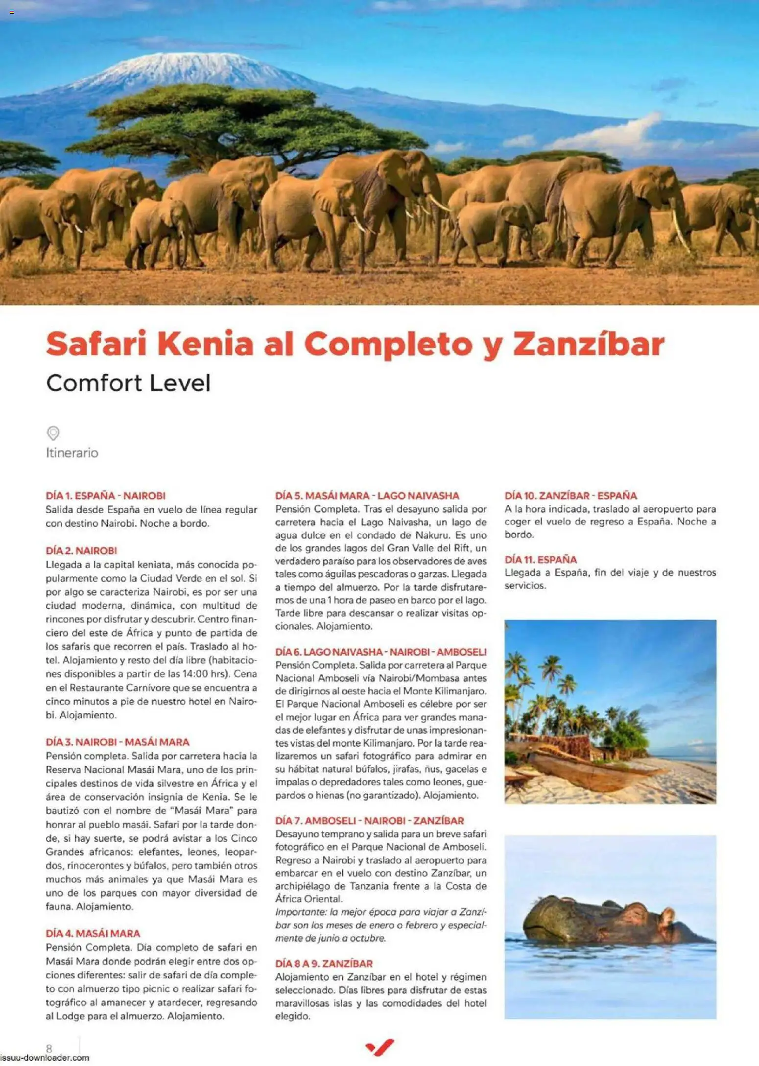 Halcón Viajes Comfort level 2026 │ válido desde el 04.06.2026 | Página: 8