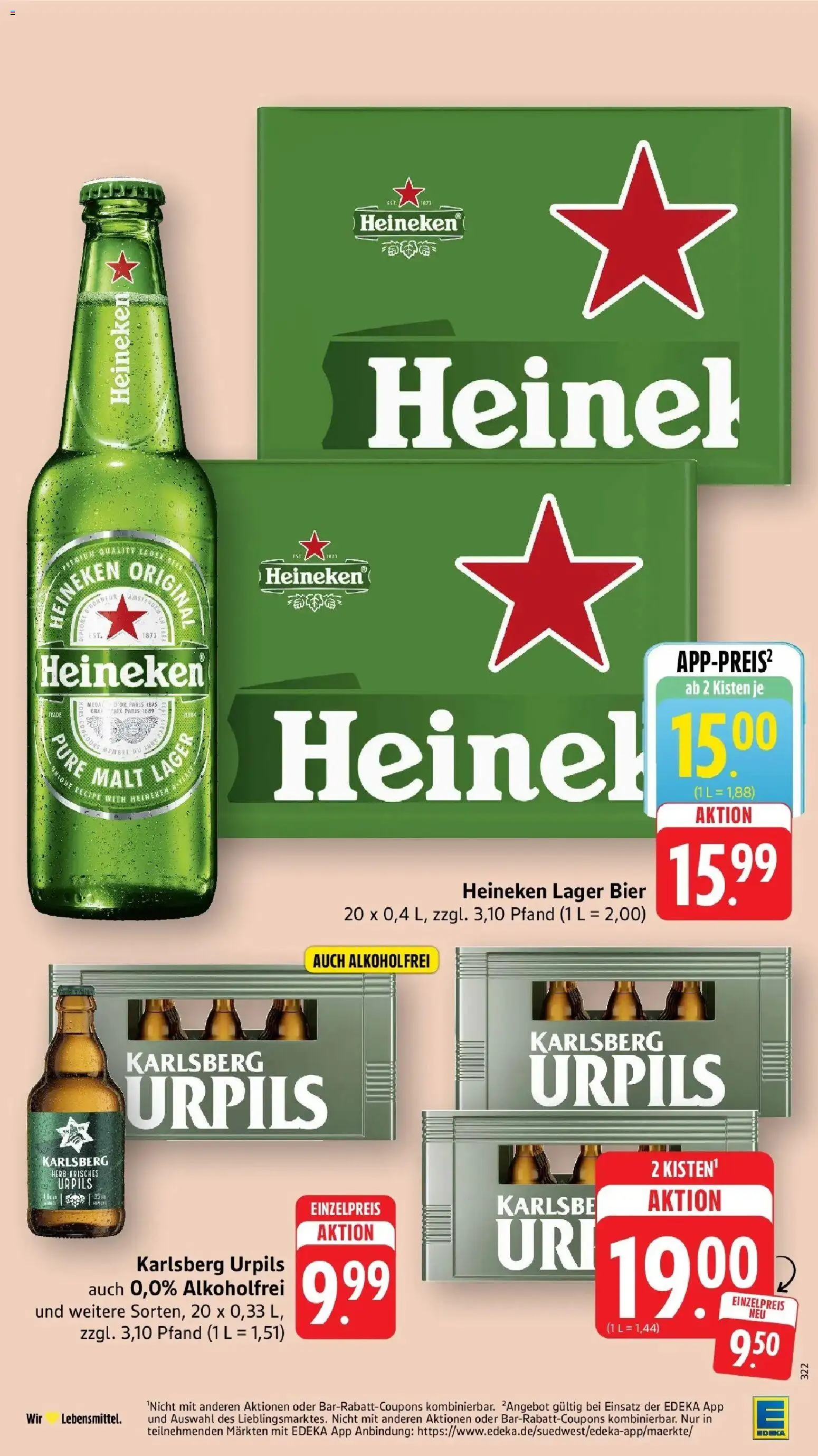 Edeka prospekt Blieskastel-Lautzkirchen – gültig ab 29.06.2026 | Seite: 3 | Produkte: Bier, Heineken