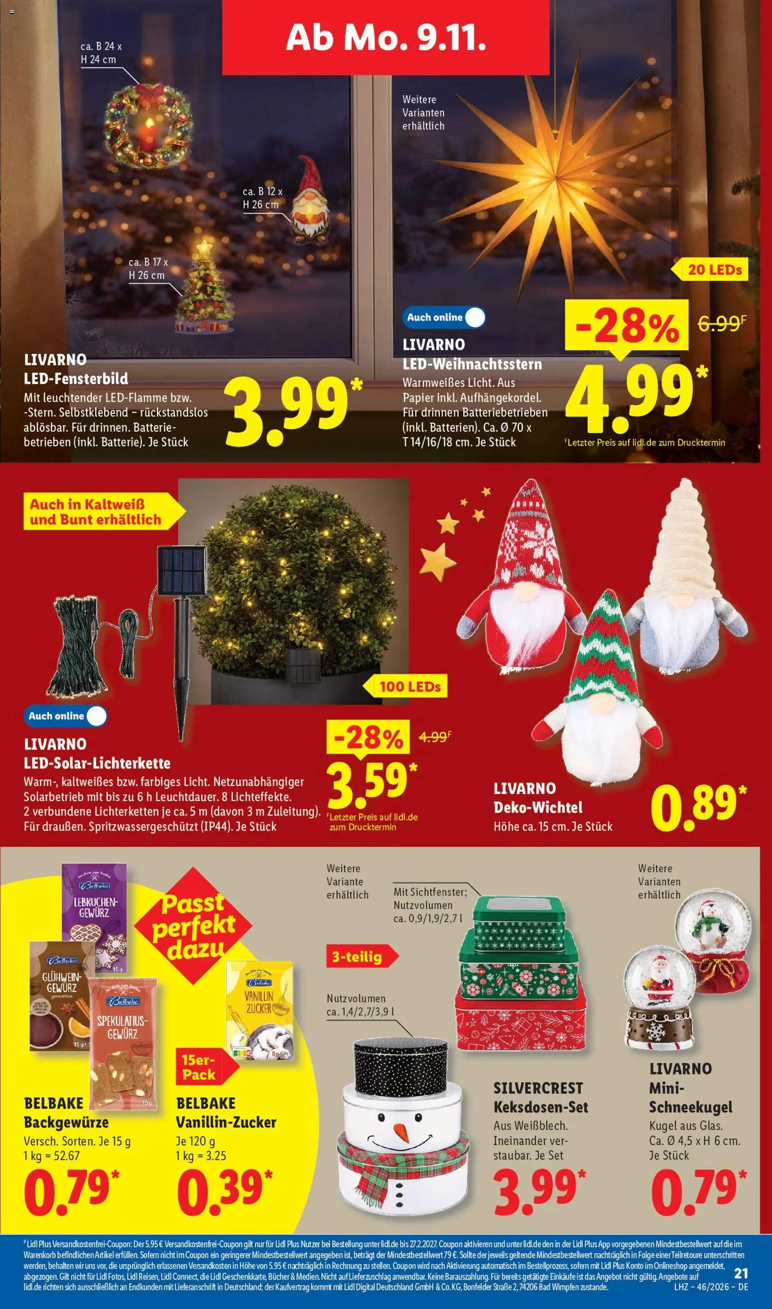 Lidl Prospekt – gültig ab 09.11.2026 | Seite: 9