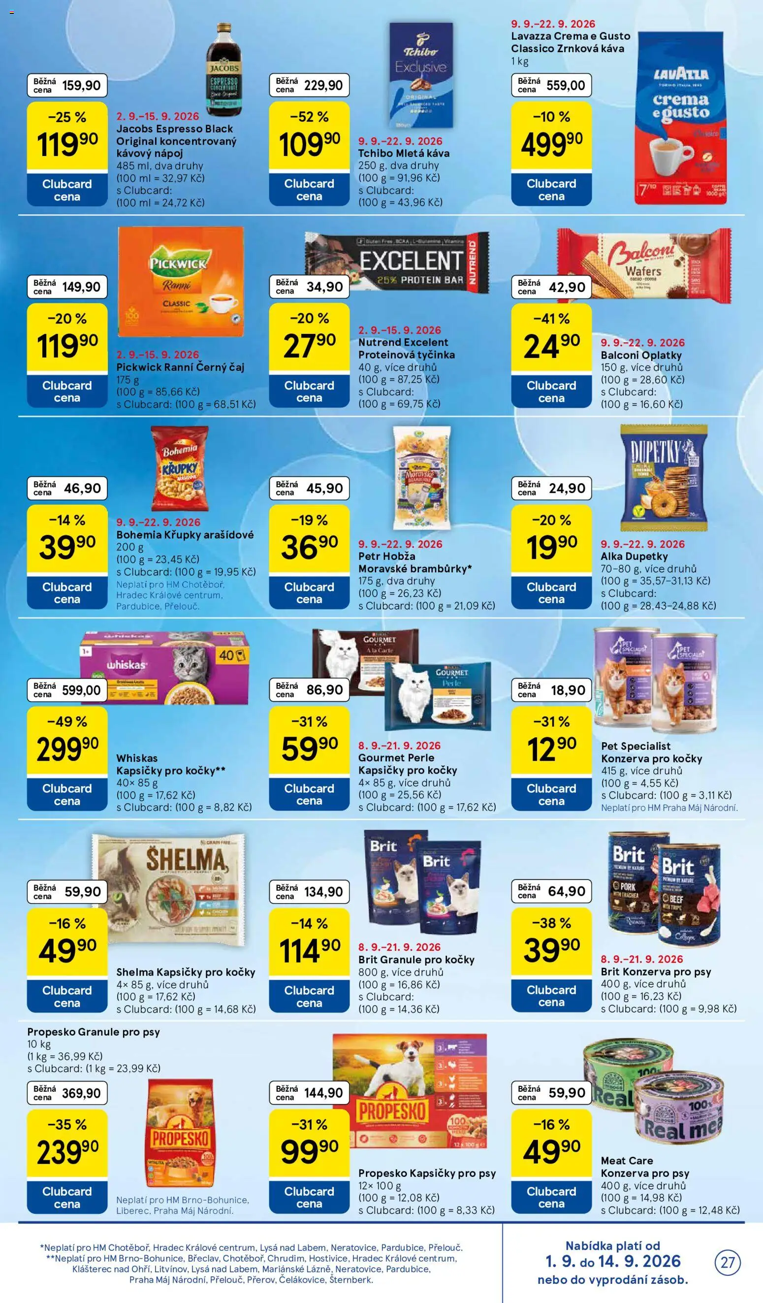 Tesco leták - Hypermarket od 09.09.2026 | Strana: 27