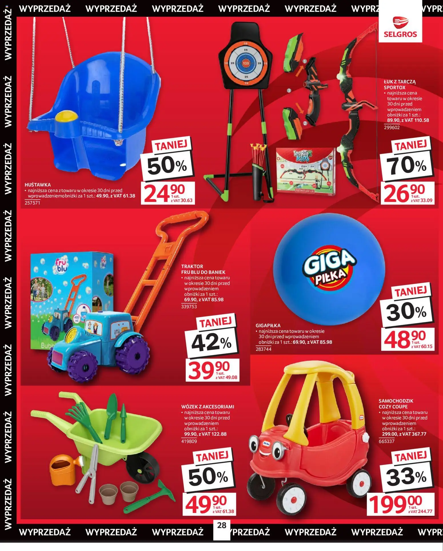 Selgros cash&carry gazetka - Oferta przemysłowa od 30.07.2026 | Strona: 30
