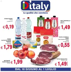 Anteprima del volantino Coal volantino D'Italy valido a partire dal 18/06/2026