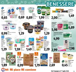 Anteprima del volantino EMI volantino valido a partire dal 18.06.2026 | Pagina: 13 | Prodotti: Pesce, Biscotti, Frutta, Cacao
