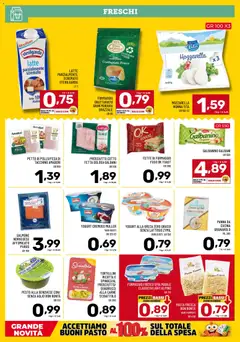 Anteprima del volantino Il Centesimo volantino valido a partire dal 11/09/2026 | Pagina: 6 | Prodotti: Tacchino, Aglio, Ricotta, Yogurt cremoso