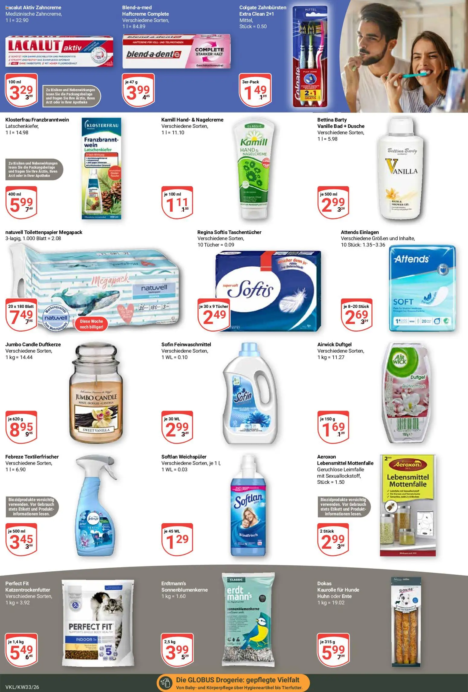 Globus Prospekt Völklingen – gültig ab 10.08.2026 | Seite: 24 | Produkte: Bad, Wein, Ente, Toilettenpapier
