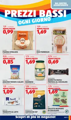 Anteprima del volantino BARRETTA MUESLI PROTEICA AL CIOCCOLATO, 38 g, per 100 g € 1,82 valido a partire dal 18.05.2026 | Pagina: 5