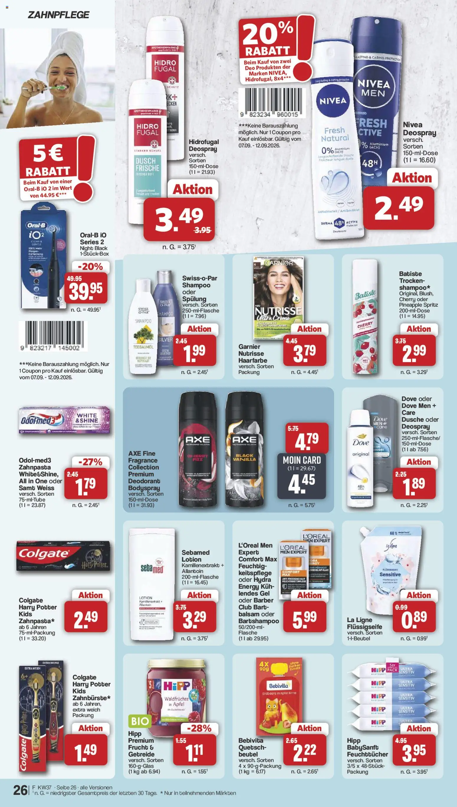 Famila Nordwest Prospekt – gültig ab 07.09.2026 | Seite: 28 | Produkte: Energy, Duft, Äpfel, Spülung