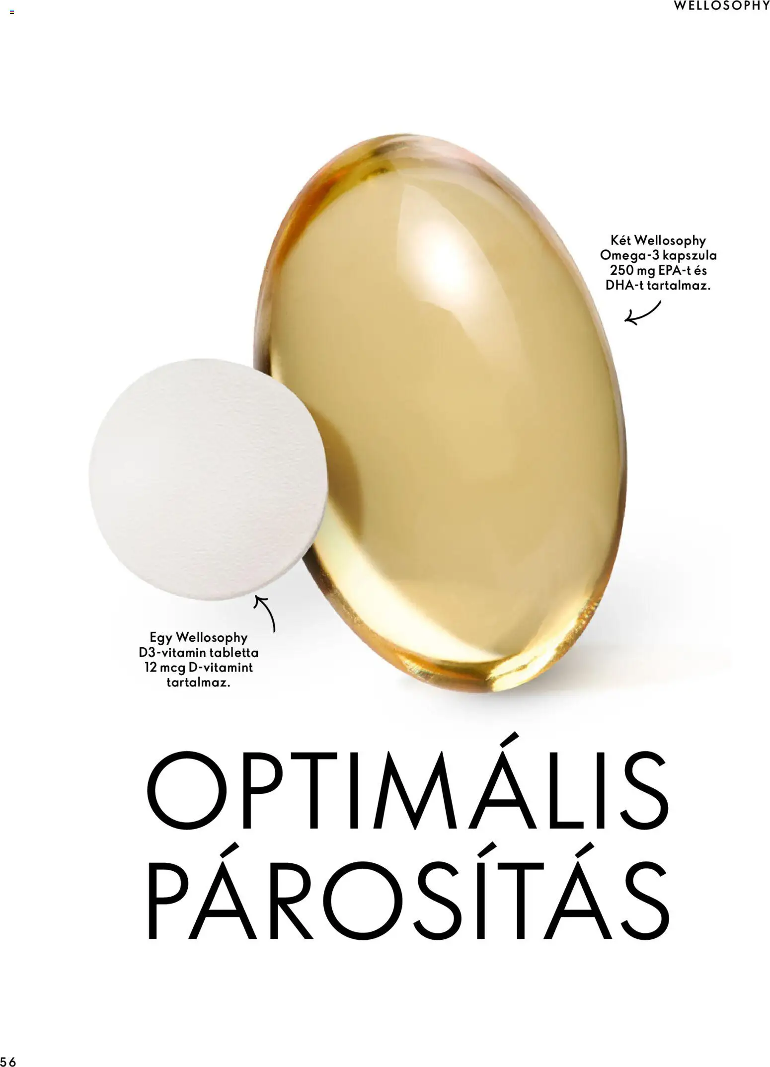 Oriflame akciós ujság - amely érvényes a következő dátumtól: 2026.09.30. | Oldal: 56 | Termékek: Kapszula, Tabletta