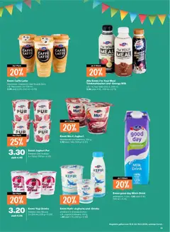 Emmi Kefir-Joghurt und -Drinks, z.B. Joghurt Erdbeere, 150 g ab 10.09.2026 gültig | Seite: 13