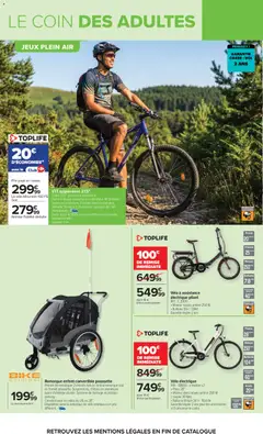 Carrefour - Prévisualisation de Carrefour Jeux & jouets plein air valide à partir de 12.05.2026 | Page: 18 | Produits: Pneus, Poids, Jeux, Cadre