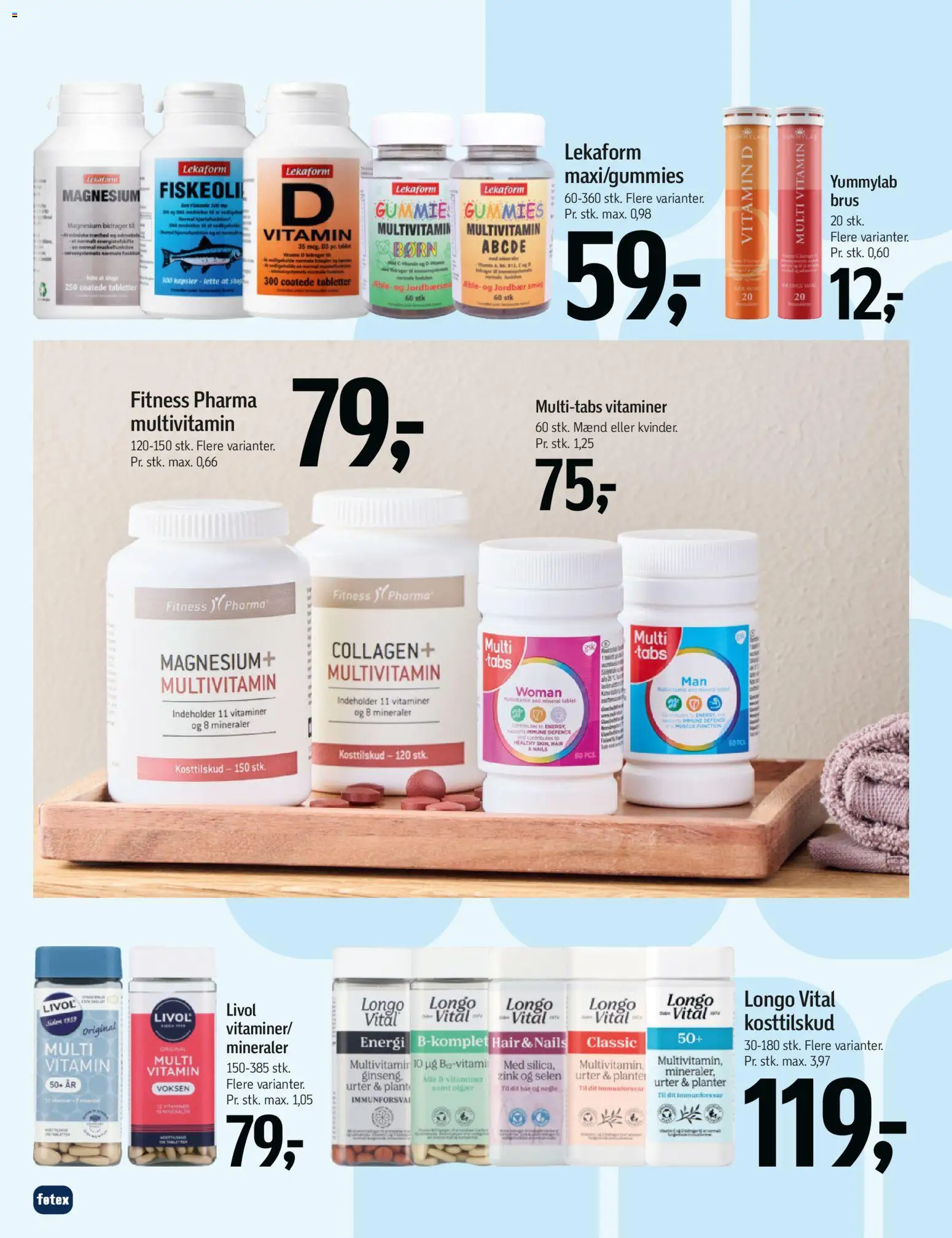 Føtex tilbudsavis – gyldig fra 29.05.2026 | Side: 30 | Produkter: Jordbær, Tablet, Collagen