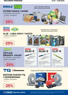 Tokić Katalog - Pregled kataloga iz trgovine Tokić, vrijedi od 01.07.2026 | Stranica: 3 | Proizvodi: Ulje, Disk