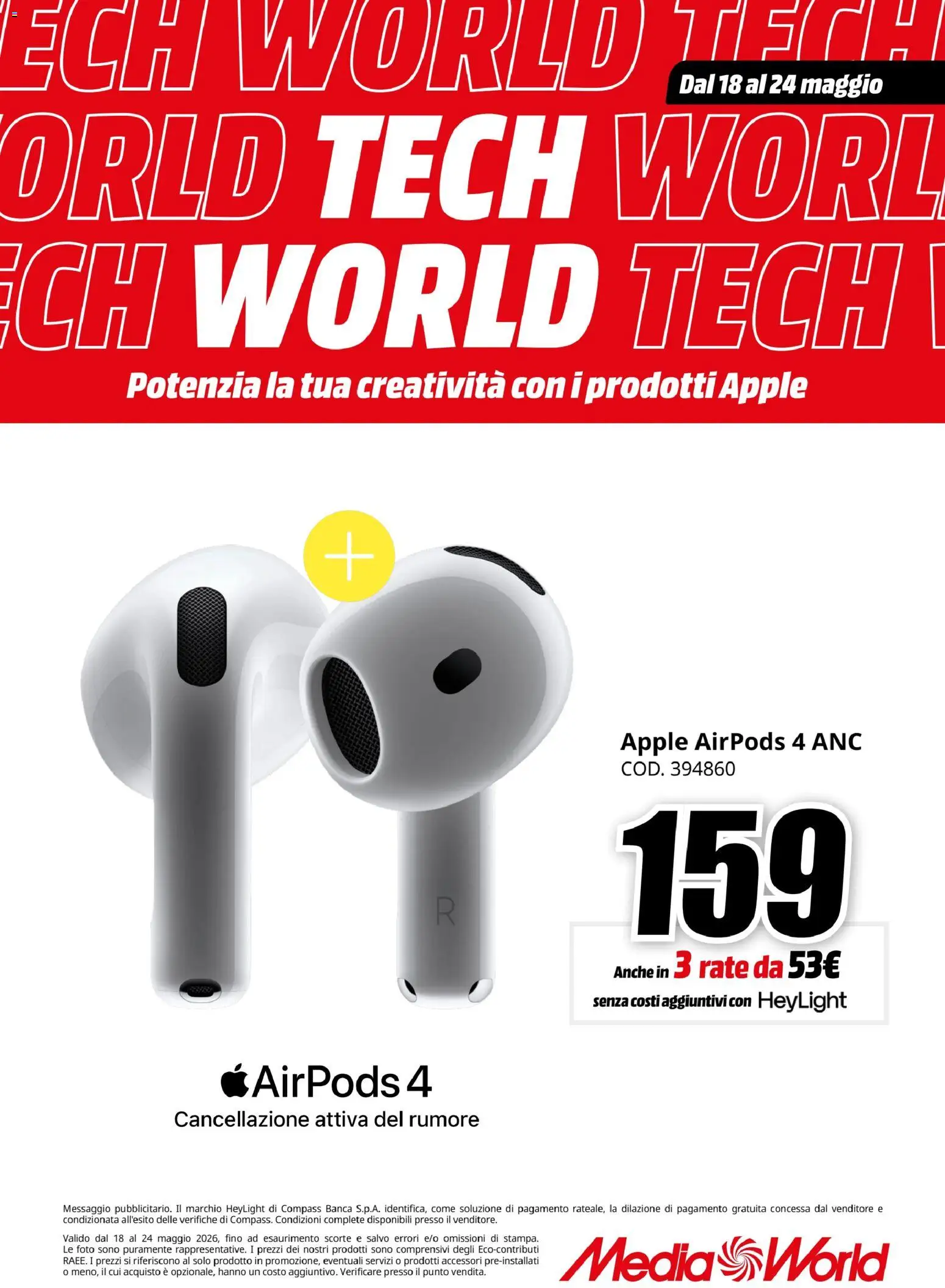 Volantino Media World del 18.05.2026 | Pagina: 2