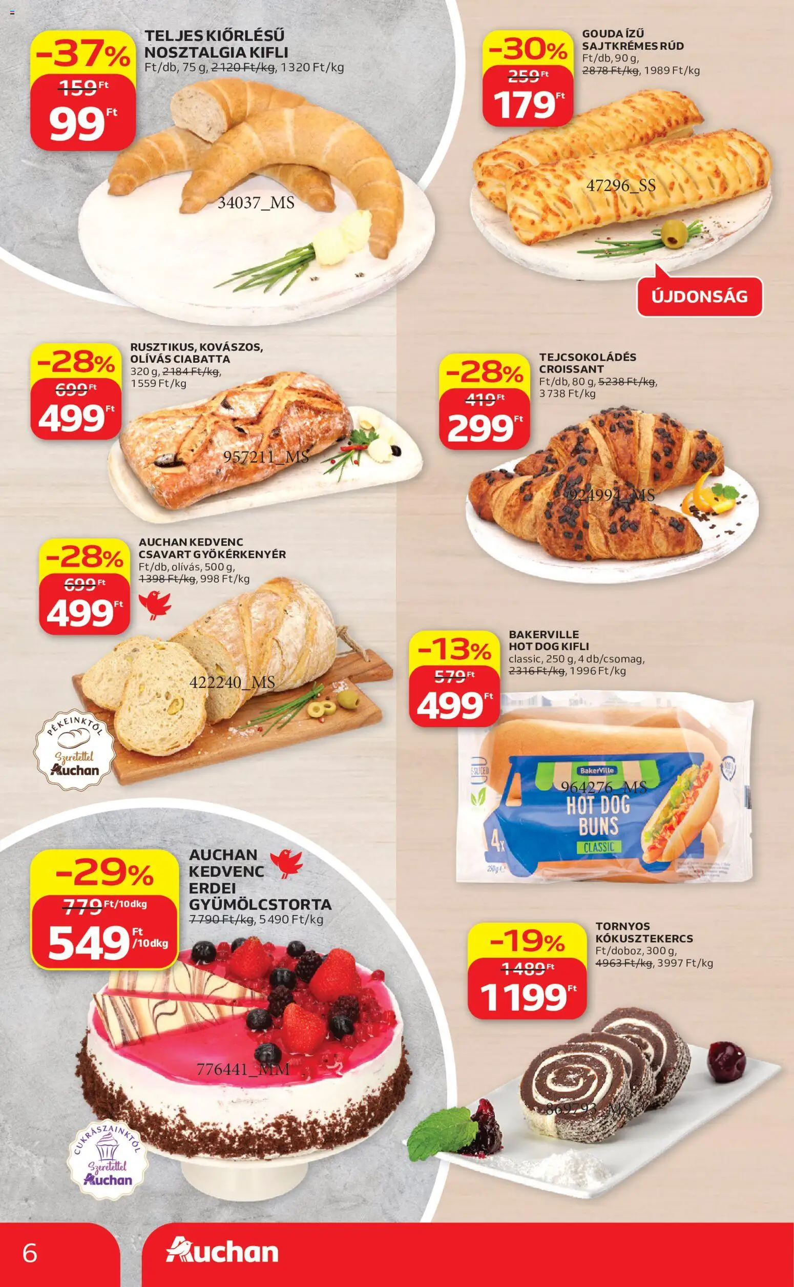 Auchan akciós ujság - amely érvényes a következő dátumtól: 2026.06.25. | Oldal: 6