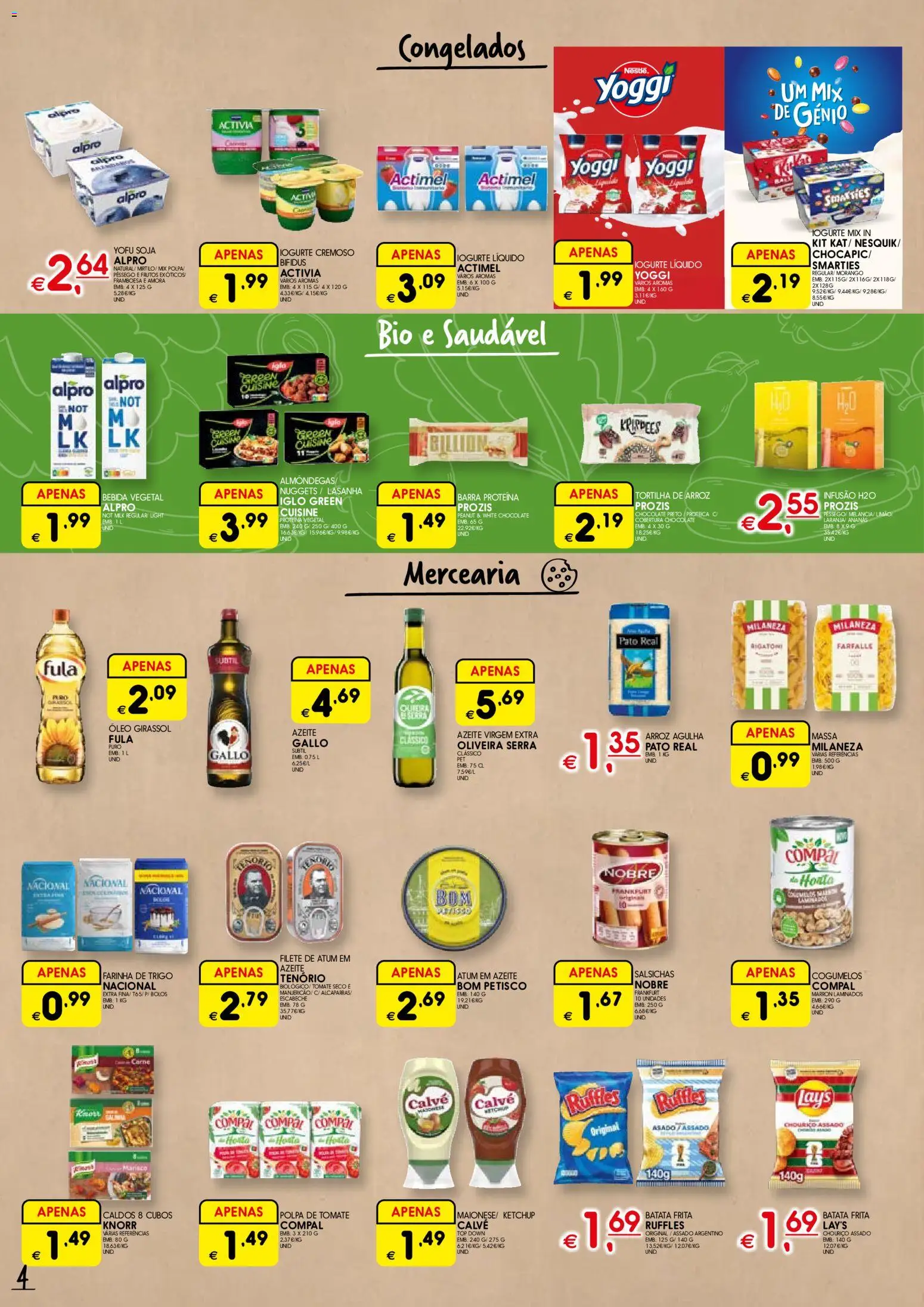 Meu Super Folheto │ válido de 28.05.2026 | Página: 4 | Produtos: Soja, Chouriço, Arroz, Bebida
