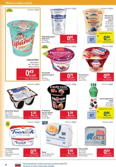 Metro leták platný od 01.07.2026 | Strana: 14 | Produkty: Jogurt, Protein, Tvaroh, Kakao