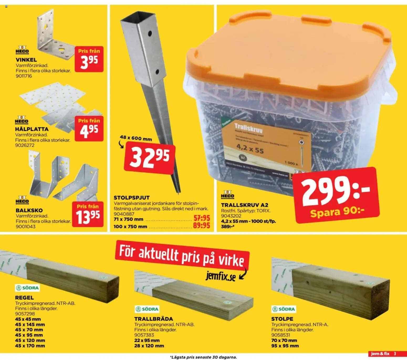 Jem & Fix reklamblad aktuell från 24/08/2026 | Sida: 3