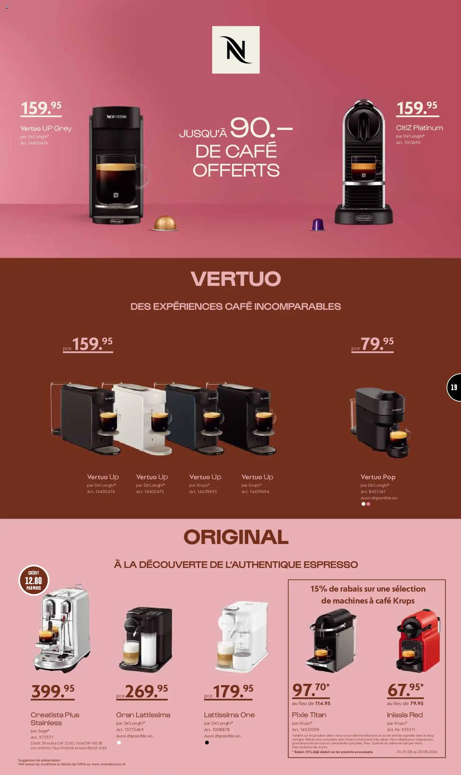 Interdiscount aktionen FR – gültig ab 31.08.2026 | Seite: 19