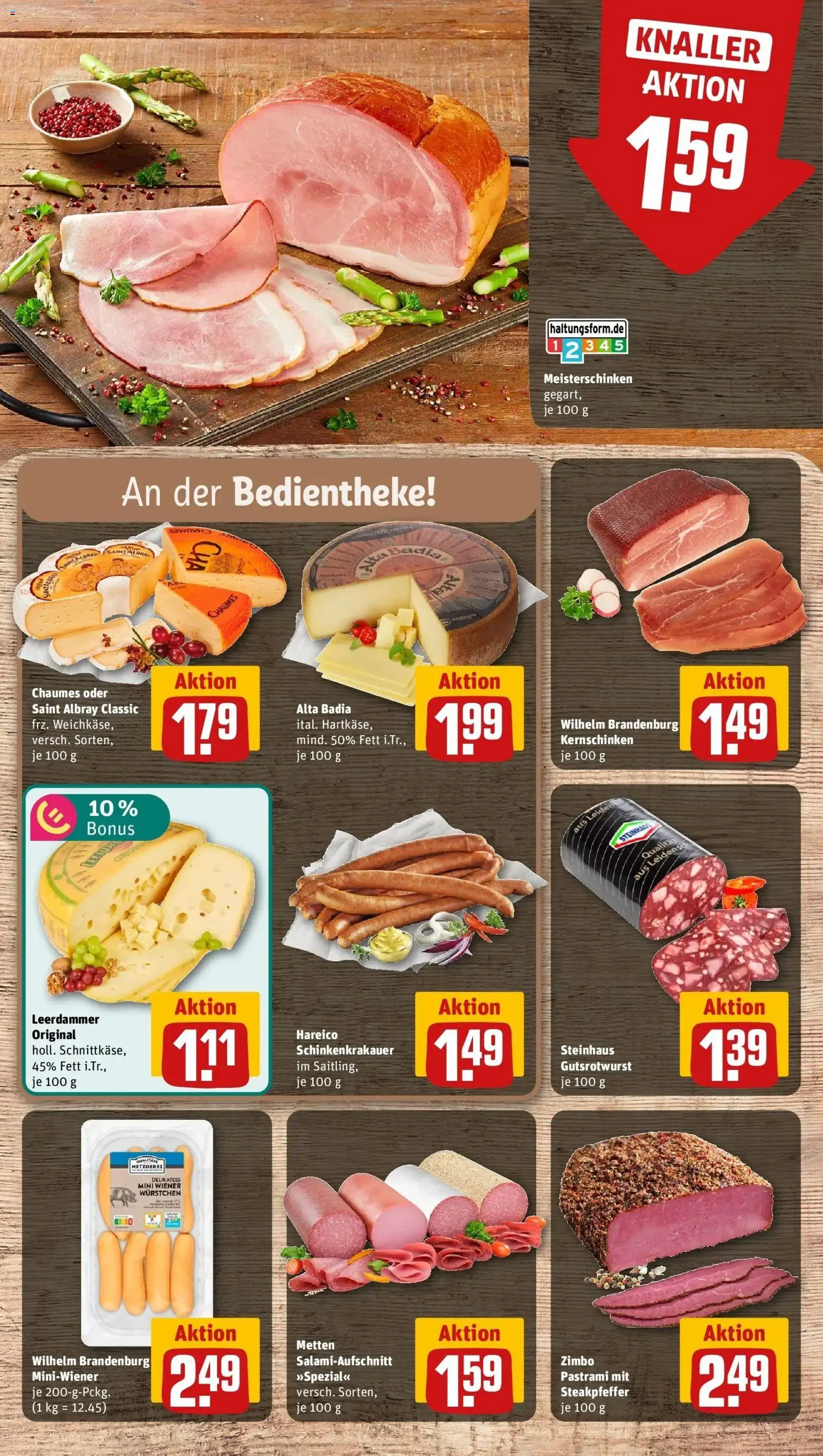 REWE Prospekt ab 31.08.2026 zum Blättern » Angebote | Seite: 10 | Produkte: Wiener wurstchen, Leerdammer