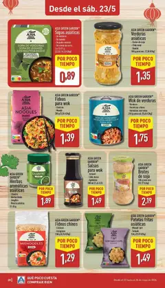 Vista previa ASIA GREEN GARDEN® Fideos para wok, Clásicos, Mundo, 250 g válido desde el 18.05.2026 | Página: 28