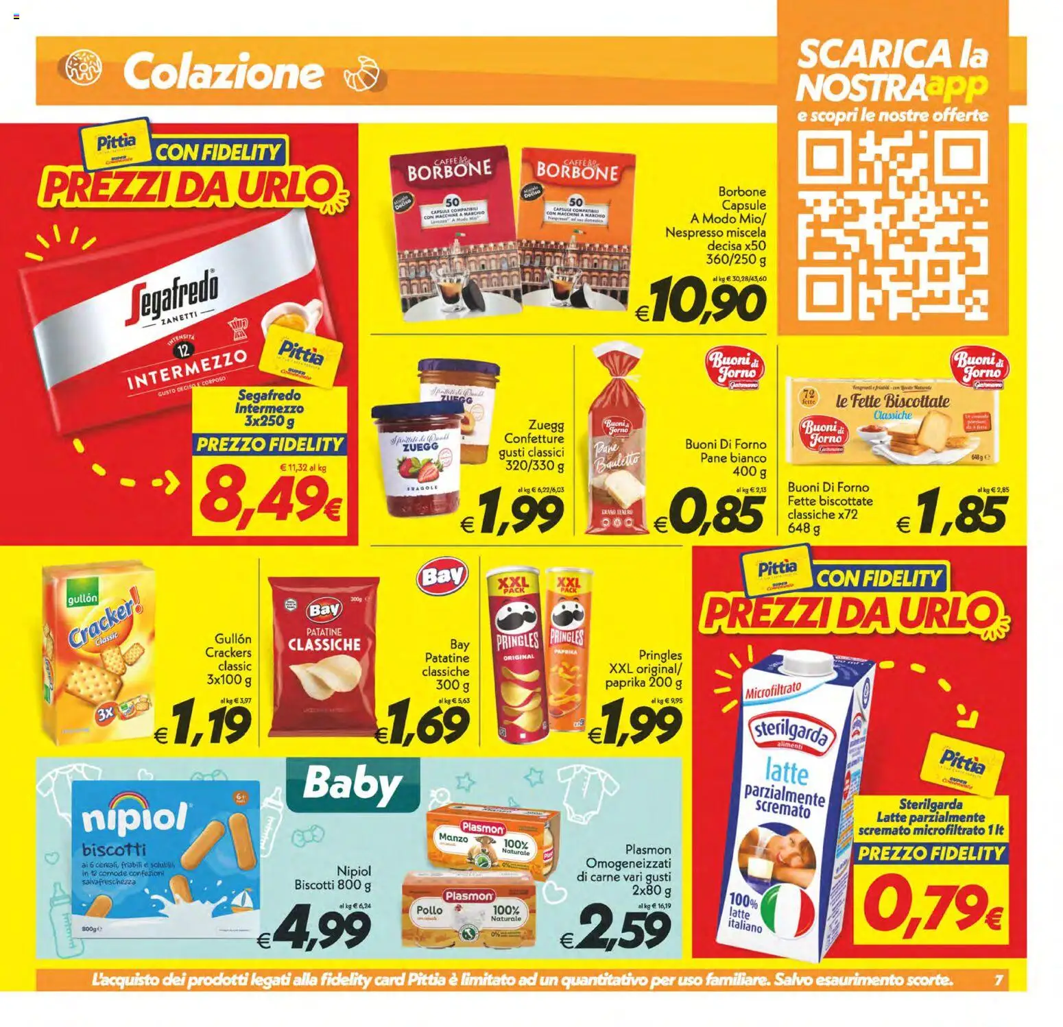 Volantino SuperConveniente del 10/07/2026 | Pagina: 7 | Prodotti: Pollo, Fragole, Biscotti, Forno