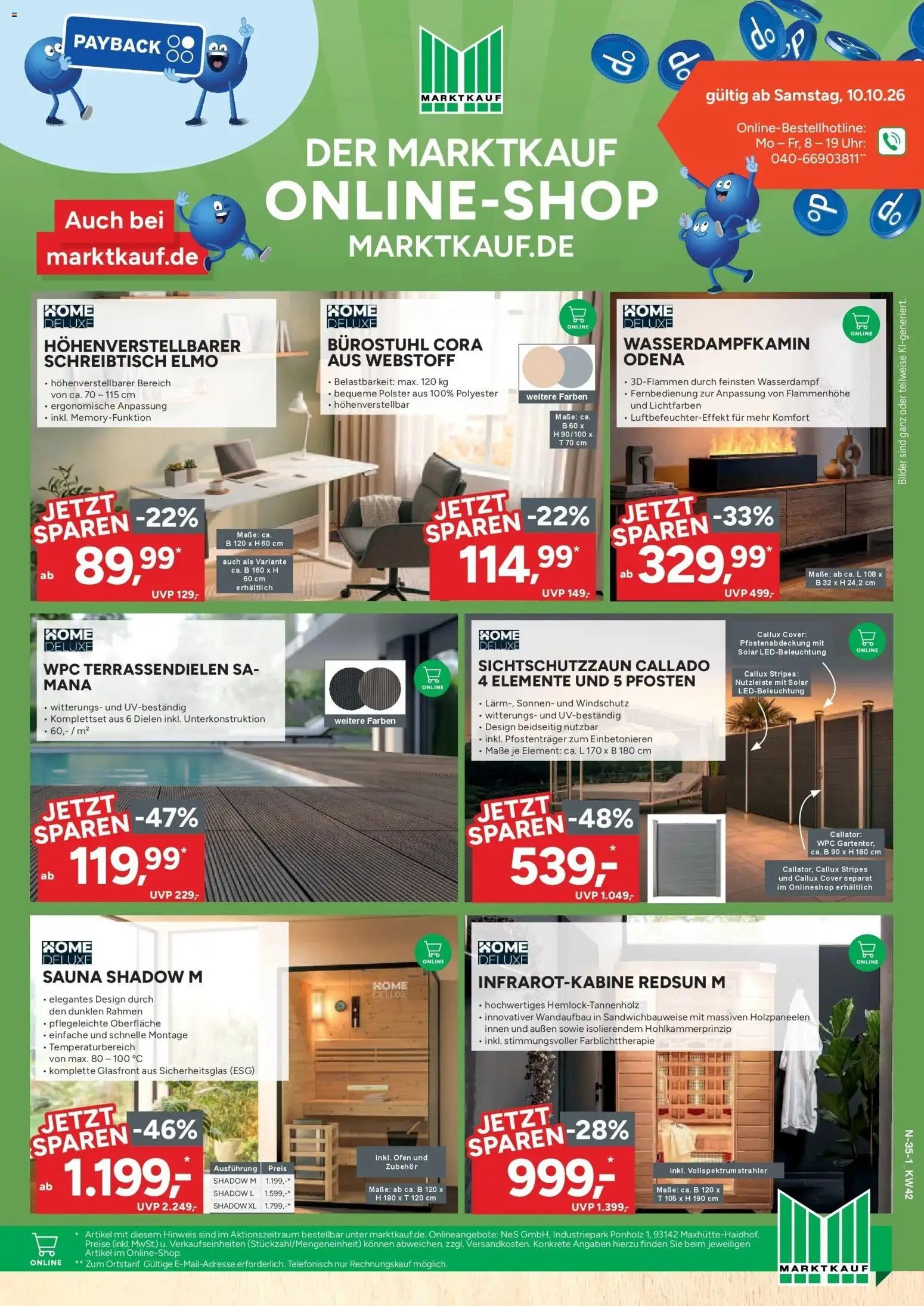 Marktkauf Prospekt Cuxhaven (ab 12.10.2026) » Angebote online | Seite: 35 | Produkte: Ofen, Bilder, Uhr