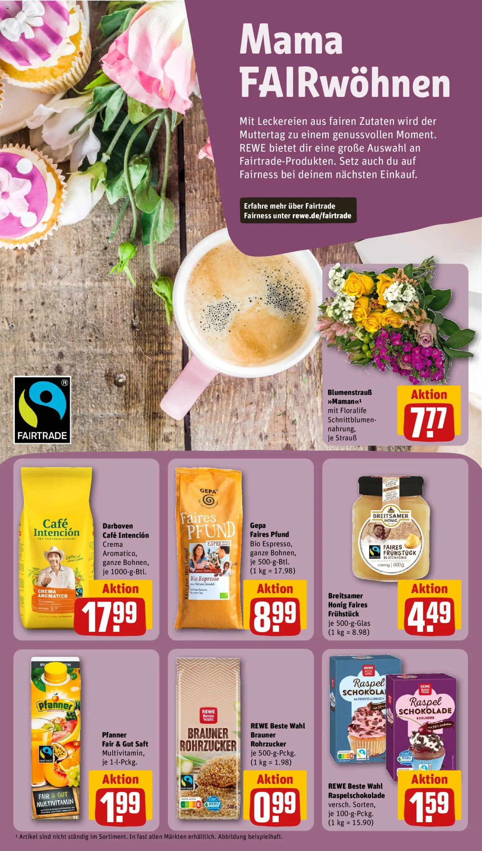 Rewe ihr Kaufpark Prospekt 	 – gültig ab 04.05.2026 | Seite: 17 | Produkte: Schokolade, Saft