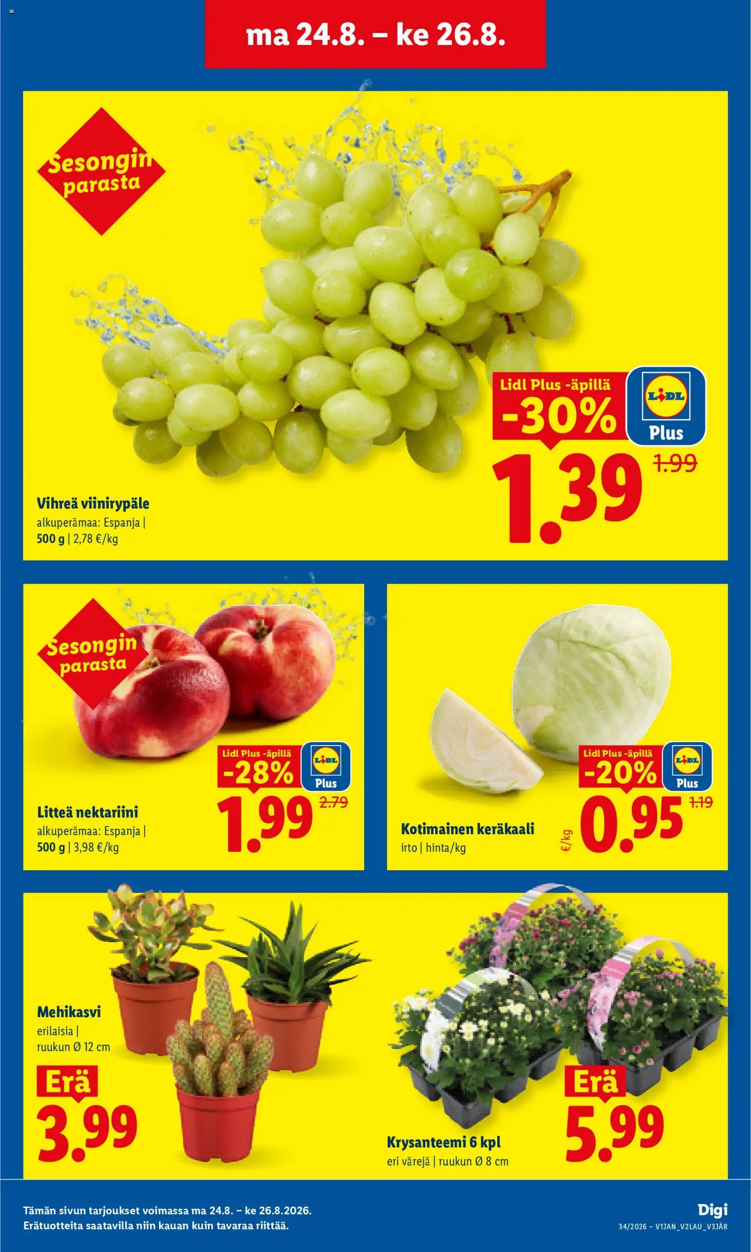 Lidl tarjoukset - Rovaniemi – voimassa 24/08/2026 alkaen | Sivu: 3