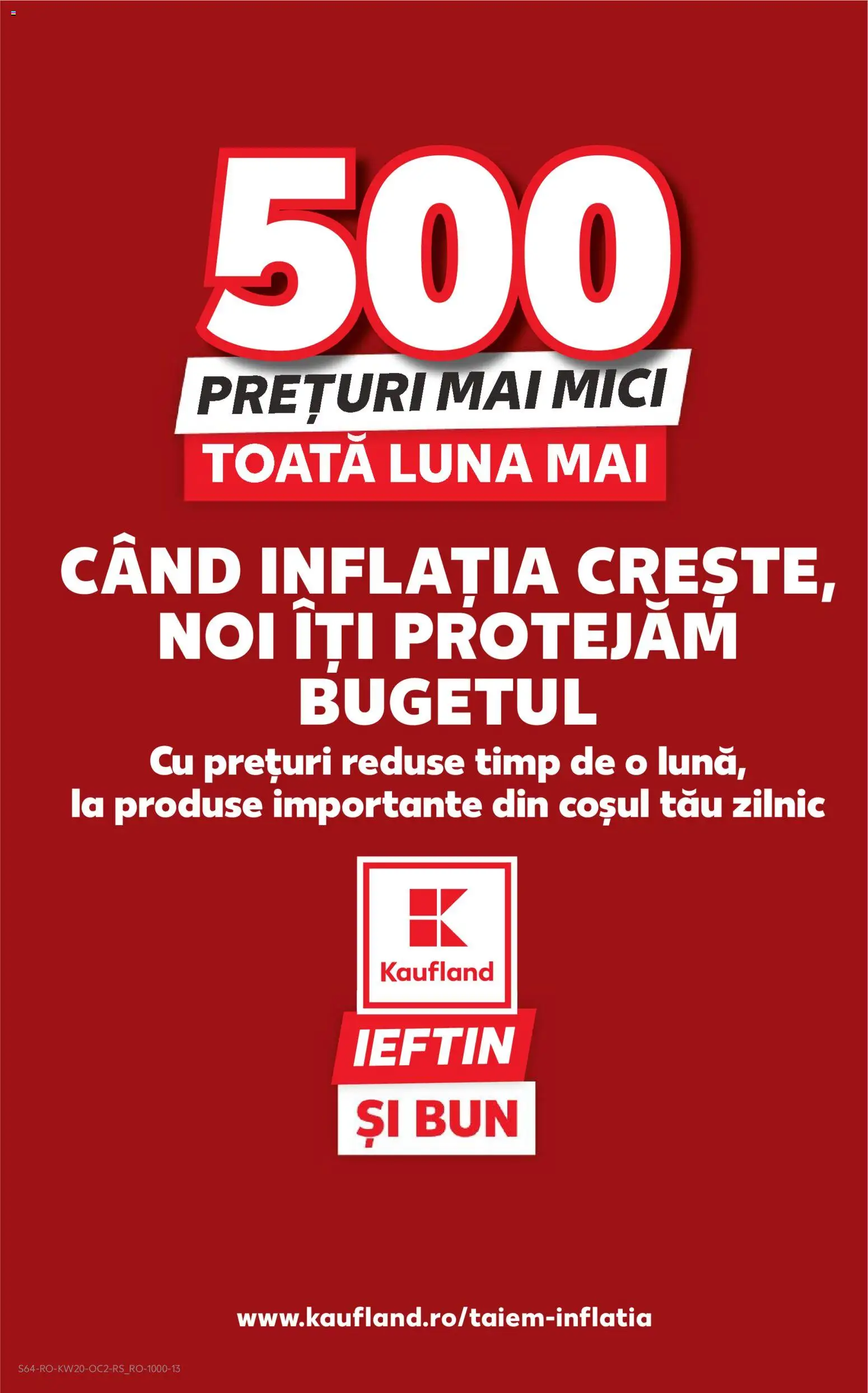 Noul catalog Kaufland – valabil de la 13.05.2026 | Pagină: 64 | Produse: Mici