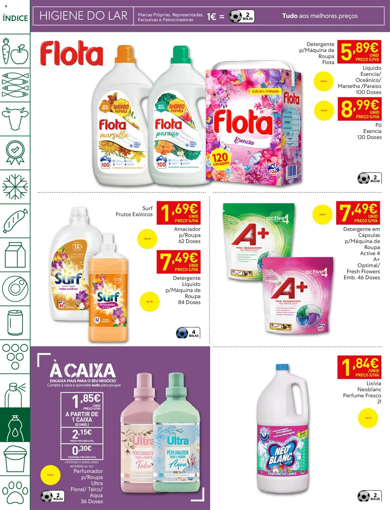 Recheio folheto Madeira │ válido de 05.05.2026 | Página: 48 | Produtos: Agua, Perfume, Detergente, Caixa