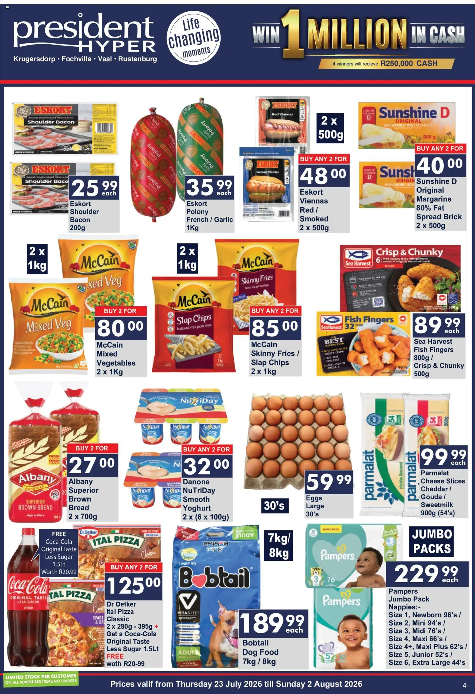 New President Hyper catalogue – valid from 23/07/2026 | Page: 4