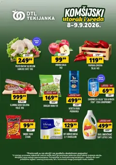 Tekijanka katalog Komšijski utorak i sreda - pregled Tekijanka kataloga - važi od 08.09.2026