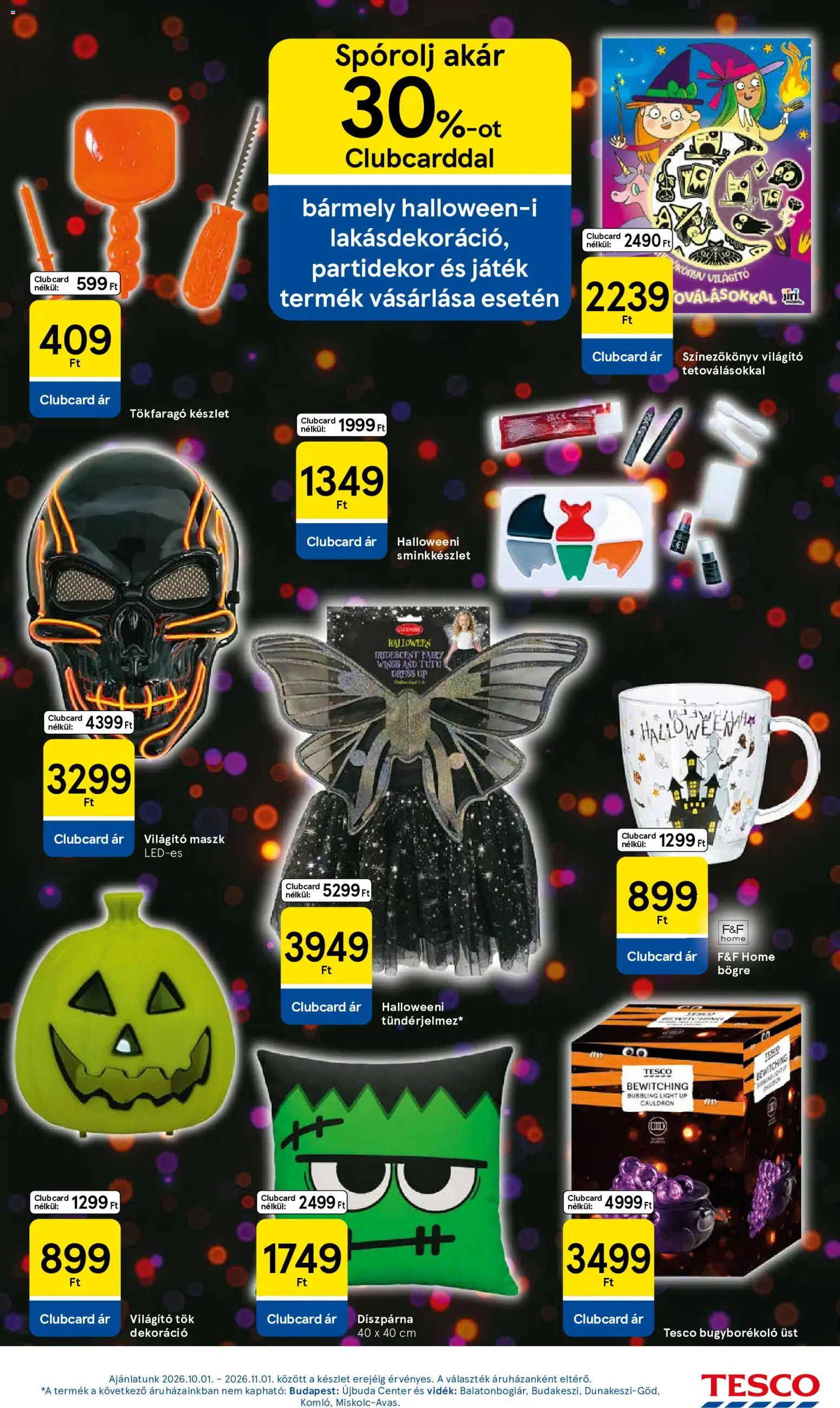Tesco akciós ujság - amely érvényes a következő dátumtól: 2026.10.15. | Oldal: 11