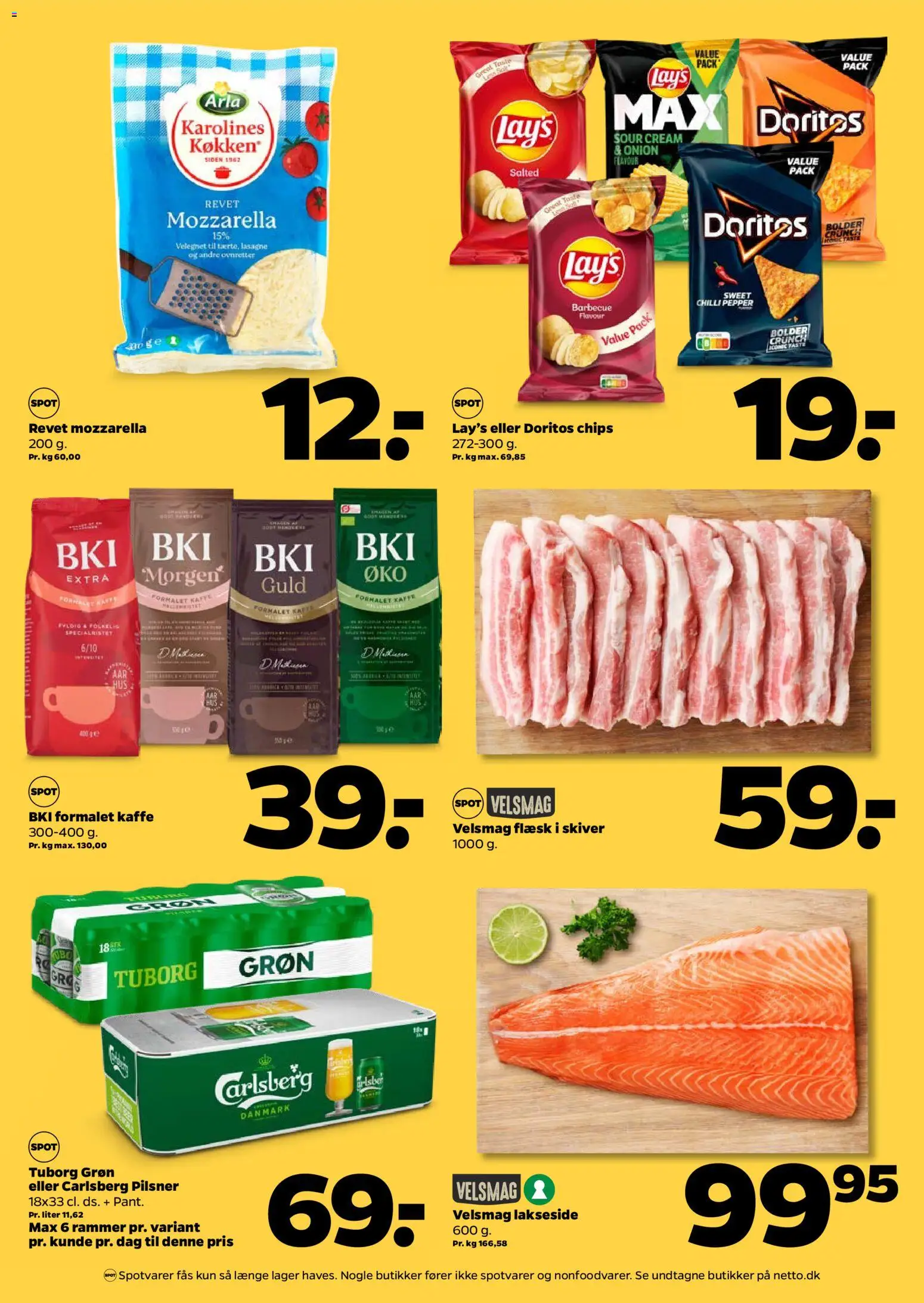 Netto tilbudsavis – gyldig fra 30.05.2026 | Side: 6 | Produkter: Kaffe, Chilli, Mozzarella, Carpete
