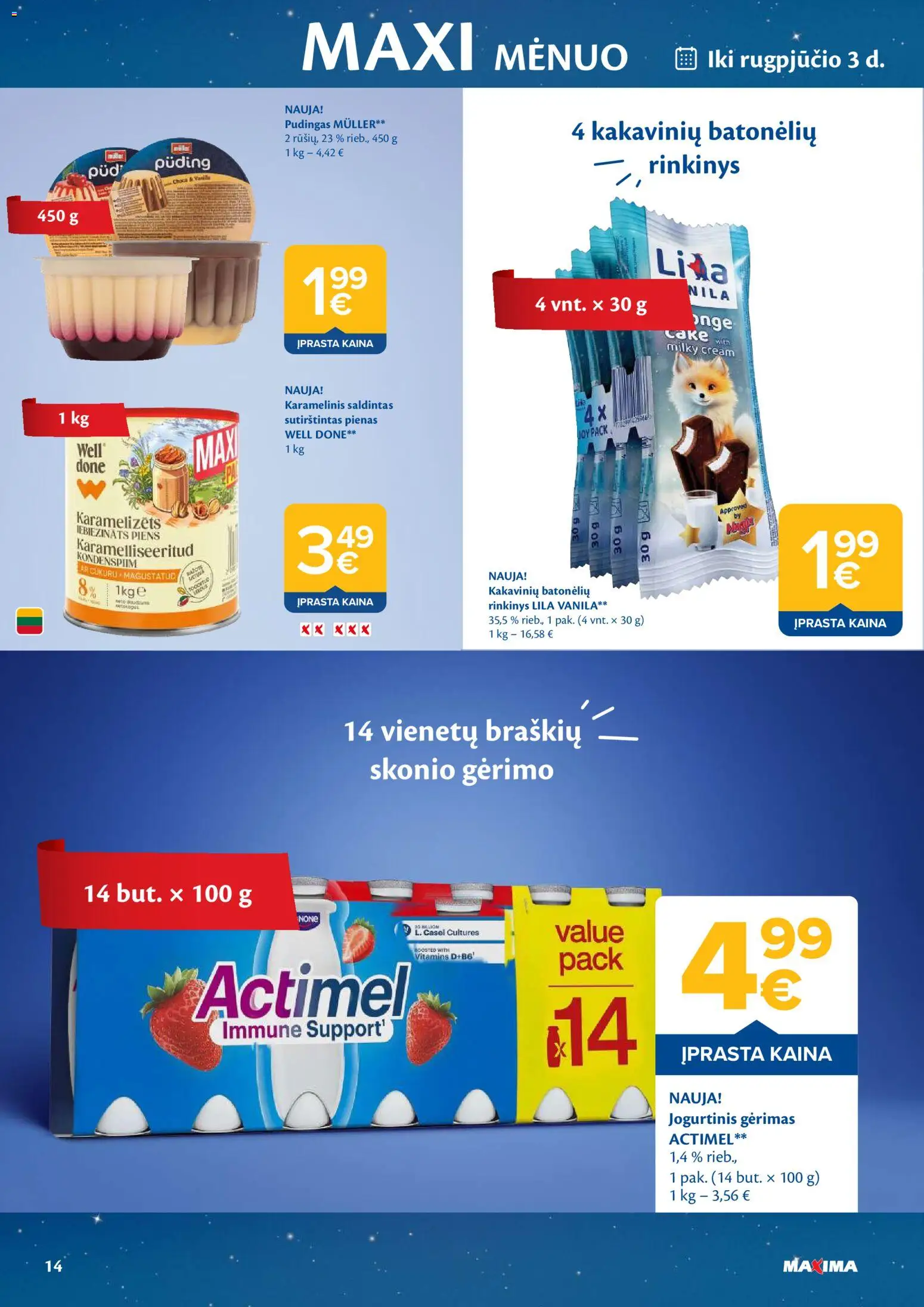 MAXIMA akcijos nuo 2026.07.07 | Puslapis: 14
