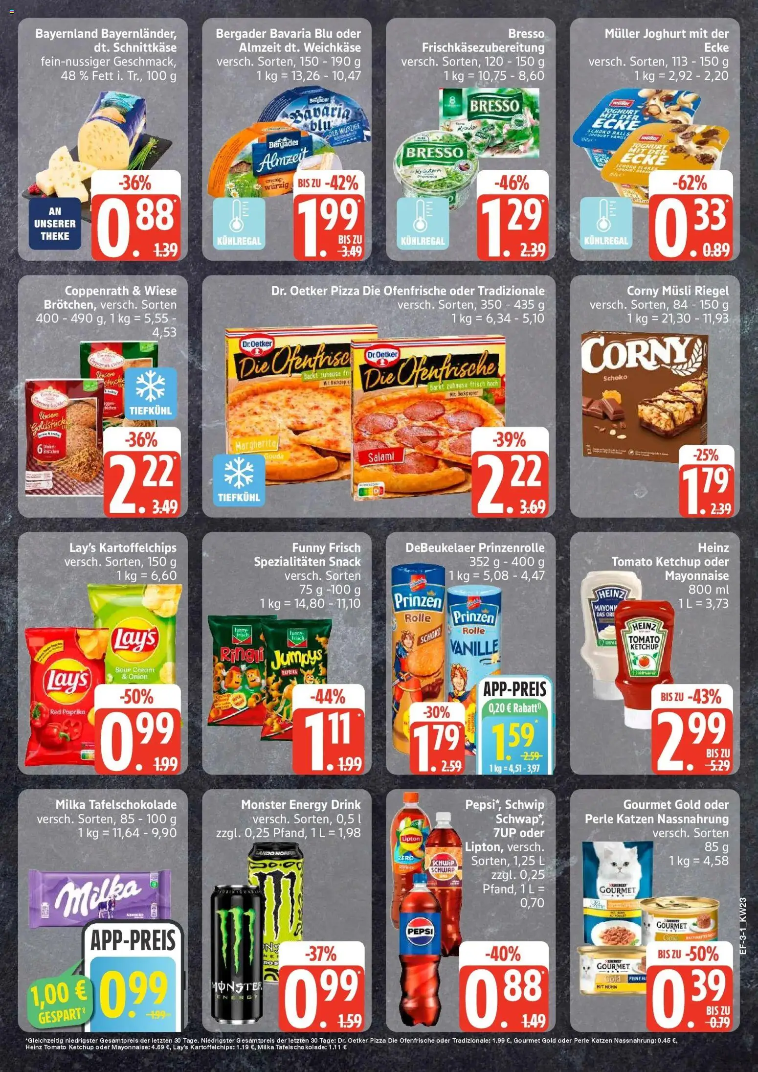 Edeka prospekt Luhnstedt – gültig ab 01.06.2026 | Seite: 3 | Produkte: Funny frisch, Bresso, Mayonnaise, Chips