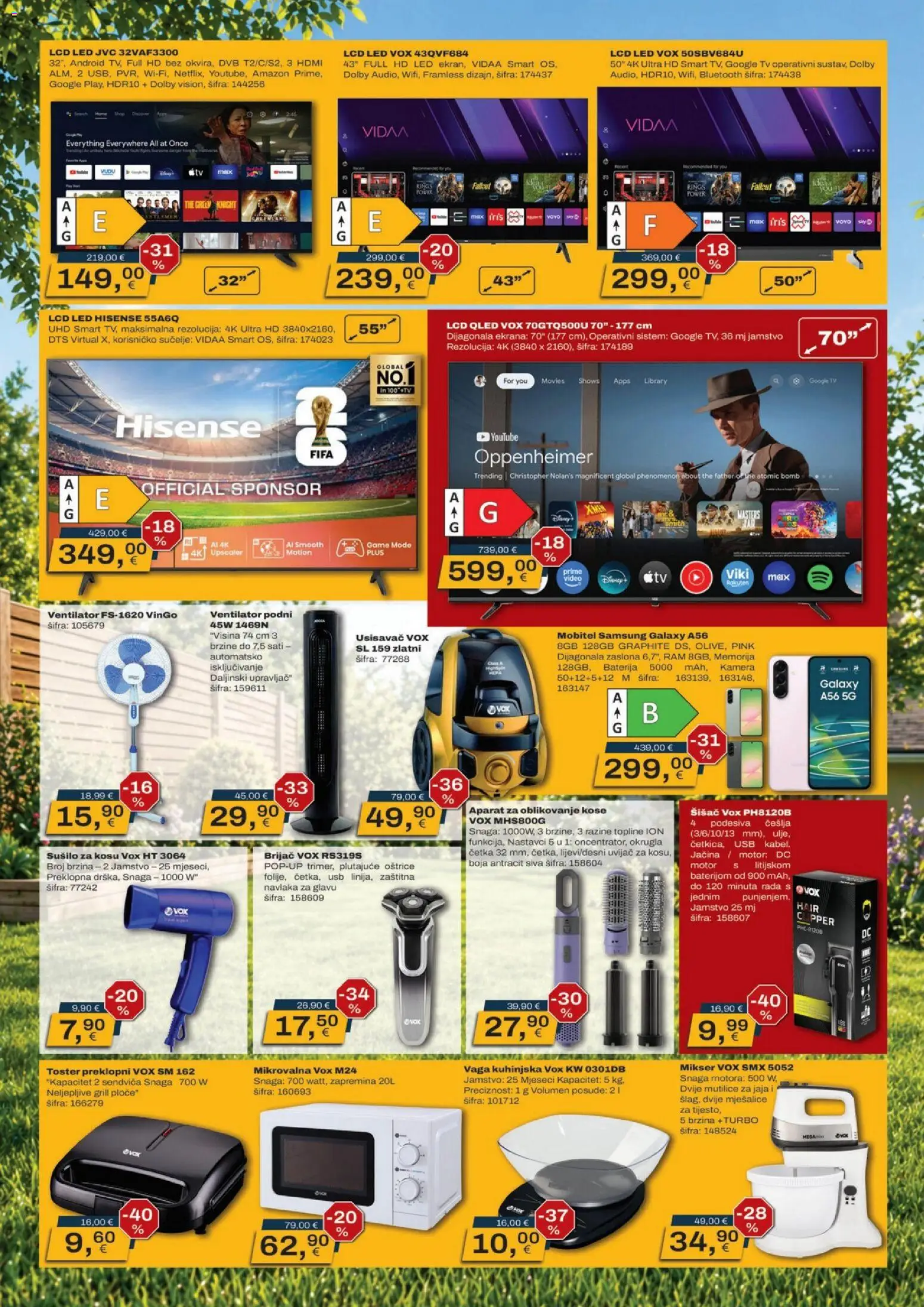 Vinkoprom katalog | vrijedi od 15.06.2026 | Stranica: 2 | Proizvodi: Toster, Baterija, Brijač, Video