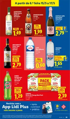 Pré-visualização SUMOL Refrigerante com Gás de Maracujá, Passion fruit flavored soda. Emb. 1,5 L válido de 11.05.2026 | Página: 29 | Produtos: Refrigerante, Espumante, Soda, Vinho tinto