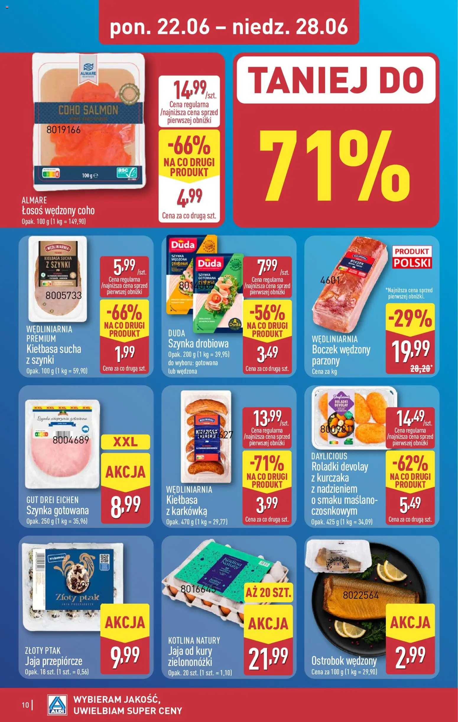 Aldi Polsko leták od 22.06.2026 | Strana: 10