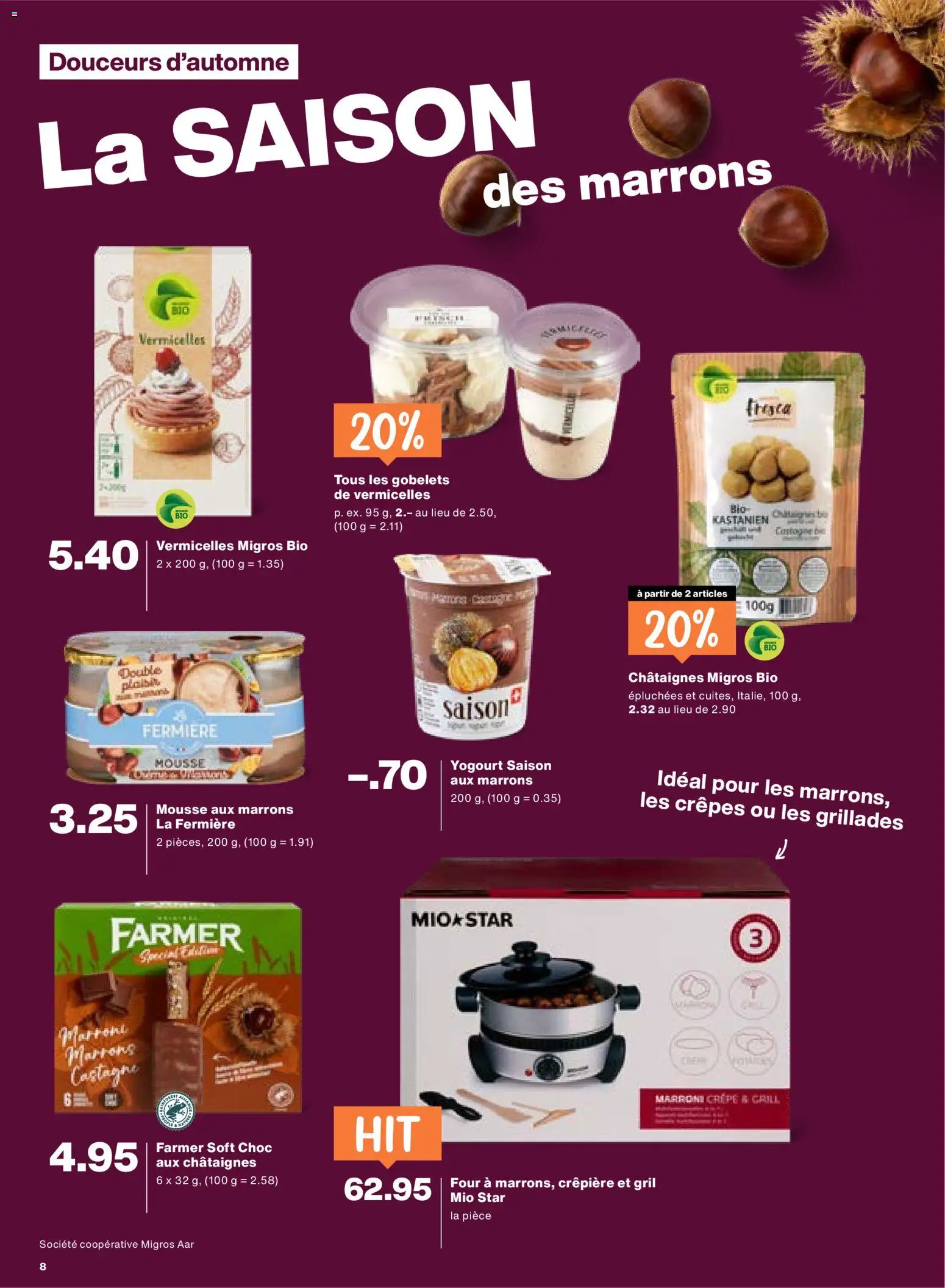 Migros aktionen FR – gültig ab 15.10.2026 | Seite: 8