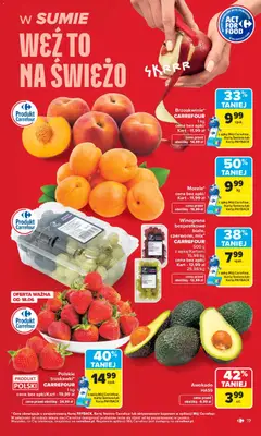 Pogląd oferty "Carrefour gazetka" - ważna od 15.06.2026 | Strona: 21 | Produkty: Karta, Winogrona, Awokado