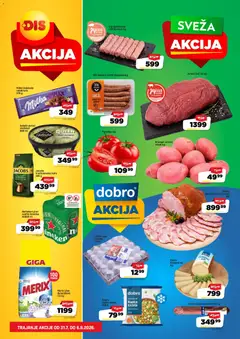 Super DIS katalog Nedeljna akcija - pregled Super DIS kataloga - važi od 31.07.2026 | Strana: 1
