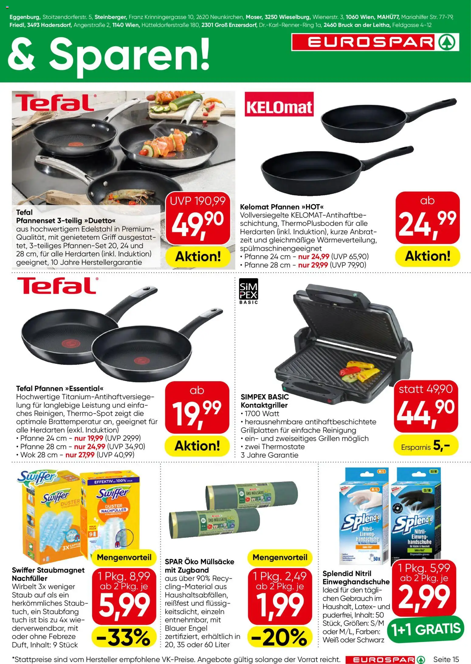 Eurospar - Flugblatt gültig ab 13.08.2026 | Seite: 15