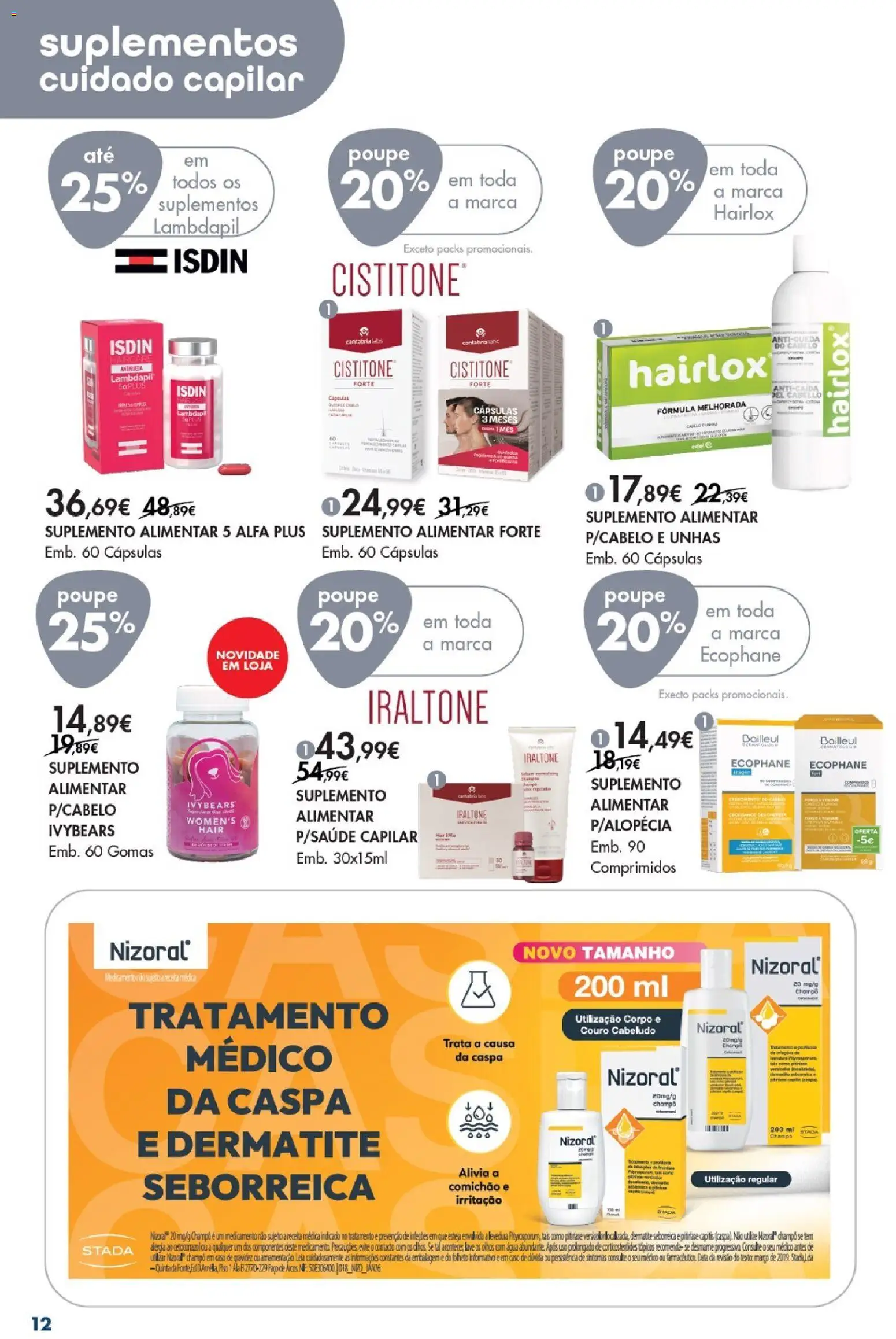 Pingo Doce Bem Estar Mulher Lojas │ válido de 03.03.2026 | Página: 12 | Produtos: Chás, Gomas