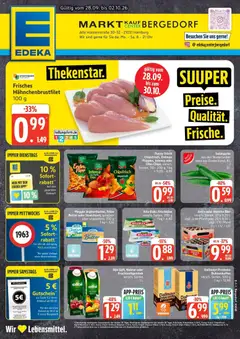 Edeka Prospekt Hamburg ab 28.09.2026 gültig