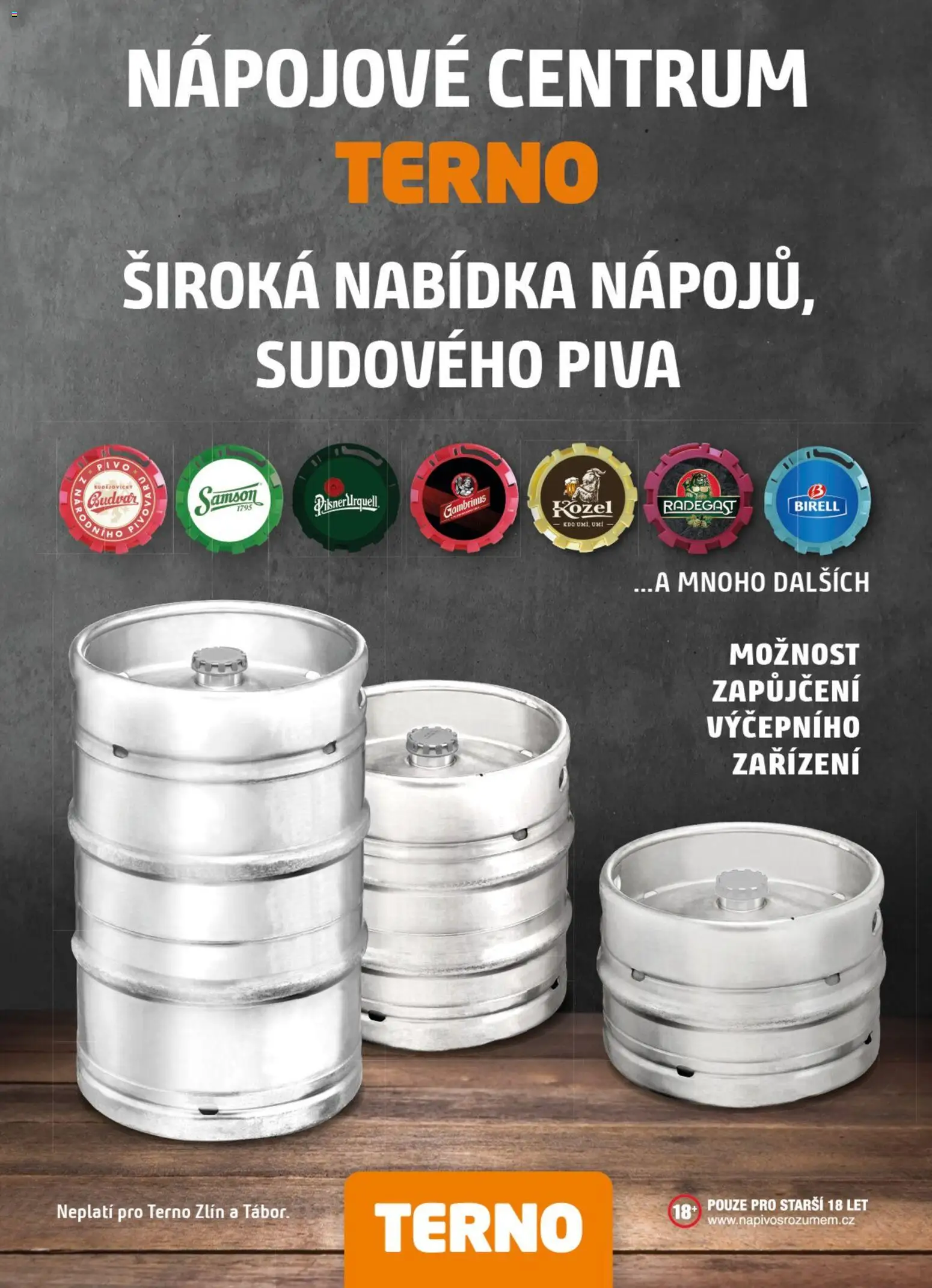 Terno leták od 05.08.2026 | Strana: 18 | Produkty: Budvar, Birell, Pivo, Kozel