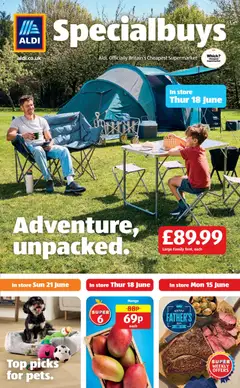 Preview of Weekly offers Aldi valid from 15.06.2026