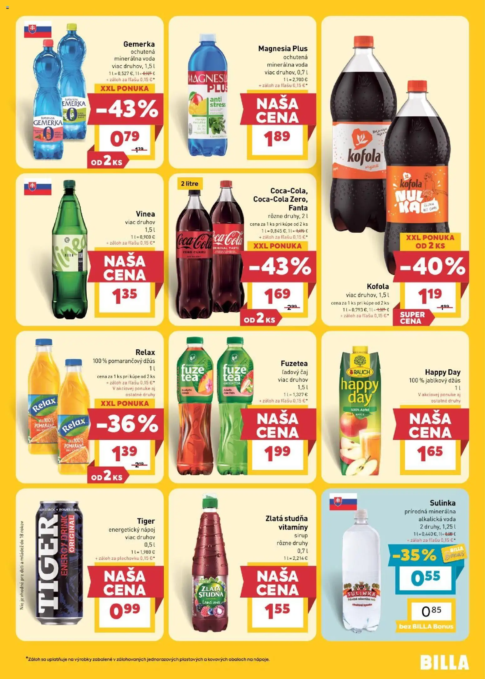 Nové Billa akcie – leták je platný od 16.09.2026 | Strana: 21 | Produkty: Rúžové víno, Vodka, Rum, Bylinný likér