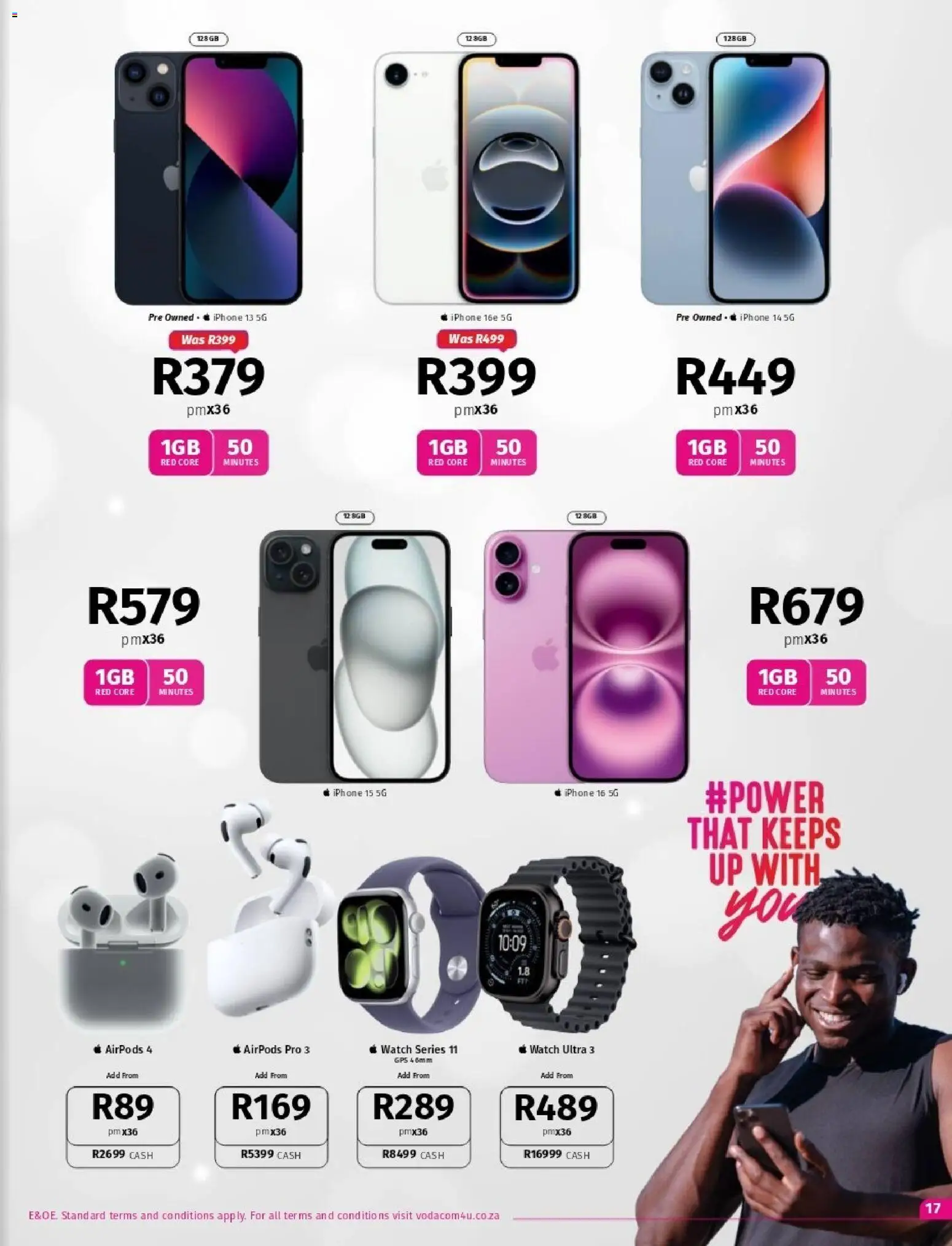 New Vodacom catalogue – valid from 07.05.2026 | Page: 17