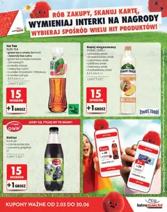 Pogląd oferty "Intermarche gazetka - Interki" - ważna od 02.03.2026 | Strona: 5 | Produkty: Ice Tea, Cytryny, Porzeczka, Grejpfrut